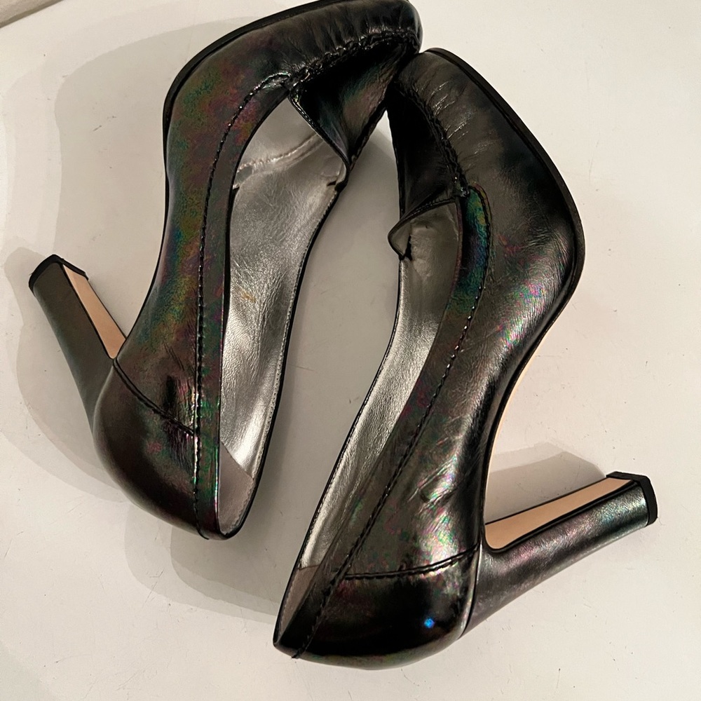 Casadei Iridescent Heel Pumps